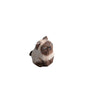 Handmade Wooden Cat Figurine - Artisan Carved Wood Cat Sculpture Home Decor Gift