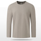 Non-deformed Solid Color Long Sleeve T-shirt
