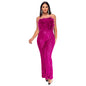 European And American Summer New Women's Sleeveless Backless Jumpsuit