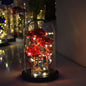 24k Gold Foil Rose Glass Cover Luminous Valentine's Day Christmas Gift