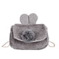 Cute Children's Chain Plush Pouch Bag