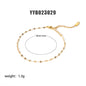 Stainless Steel Ornament Bracelet Female
