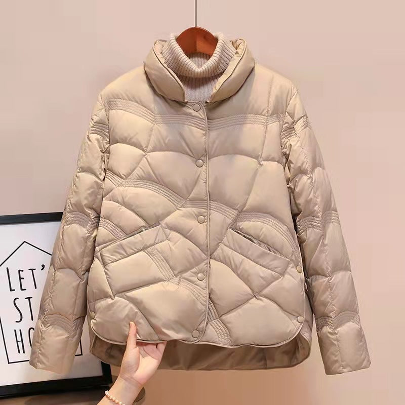 Women's Stand-up Collar Lightweight Thin Stylish Jacket