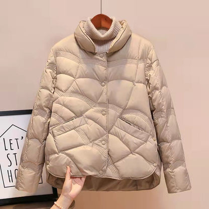Women's Stand-up Collar Lightweight Thin Stylish Jacket
