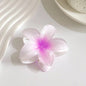 Egg Bauhinia Flower Back Spoon Grasping Hair Clip