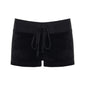 American-style Streetwear Star-print Low-rise Lace-up Casual Shorts