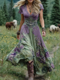 Isla Grace | Embroidered Maxi Dress