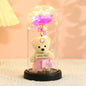 Colorful 24k Gold Foil Flower Color GoldWith Lights Christmas Gift