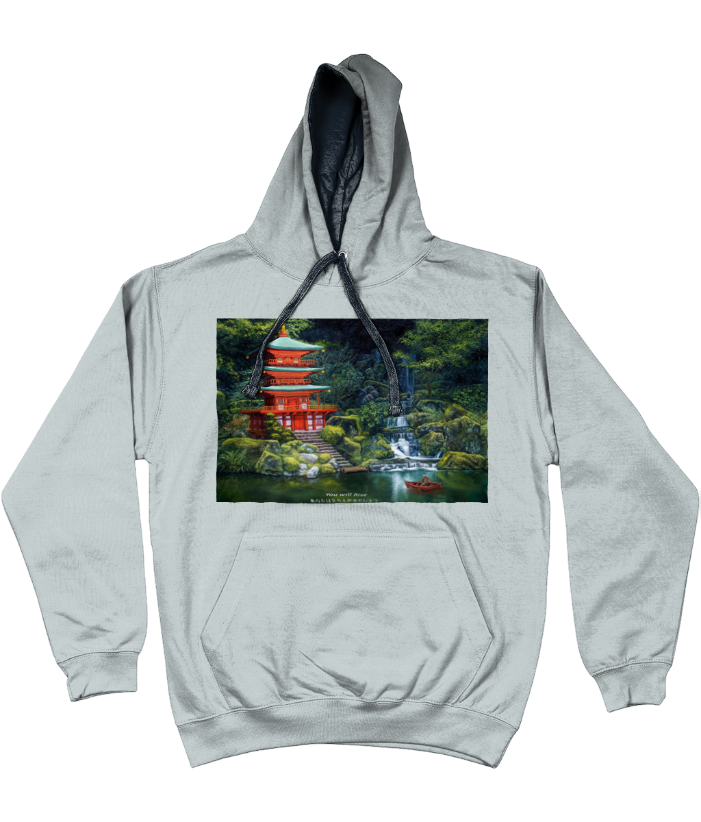 ASLAN Hoodie two tone-Grey Various Colours and Sizes