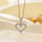Stainless Steel Necklace Women's Fashion Copper-plated Gold Pendant Clavicle Chain For Mother Girlfriend Gift