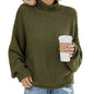 Eda - Exclusive Knitted Jumper With Stylish Roll Neck For True Cosy Comfort