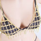 Rhinestone Claw Chain Shaped Body Chain Set