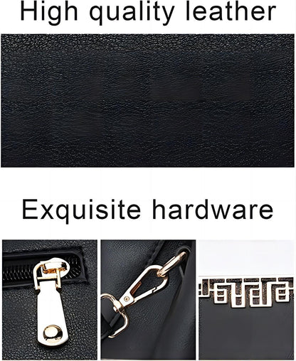 Handbags Fashionable Women's Handbags For Ladies Flower Pattern Crossbody Bags Splicing Color Shoulder Bags