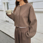 Women's Solid-color Long-sleeve Jacket