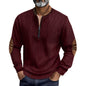 Premium Men's Corduroy Zip-Up Jacket - Casual Pullover Shirt