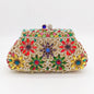European And American Shell Type Metal Diamond Women's Evening Bag