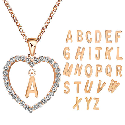 Romantic Love Pendant Necklace For Girls