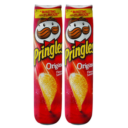 Potato Chips 3D Printed Socks Leshi Odd Zero Food Heat Transfer Stockings Printing Personality