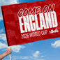 Come on England! - Flag with Sleeve - WC26 - 4 Sizes!