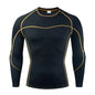 European-American Quick-Drying Long-Sleeve Sportswear Running Fitness T-shirt
