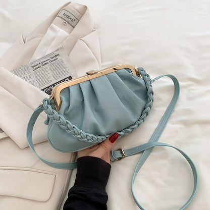 Messenger Bag Solid Color Simple One-shoulder Messenger Small Square Bag