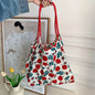 Large Capacity Hand Shoulder Bag Drawstring Floral