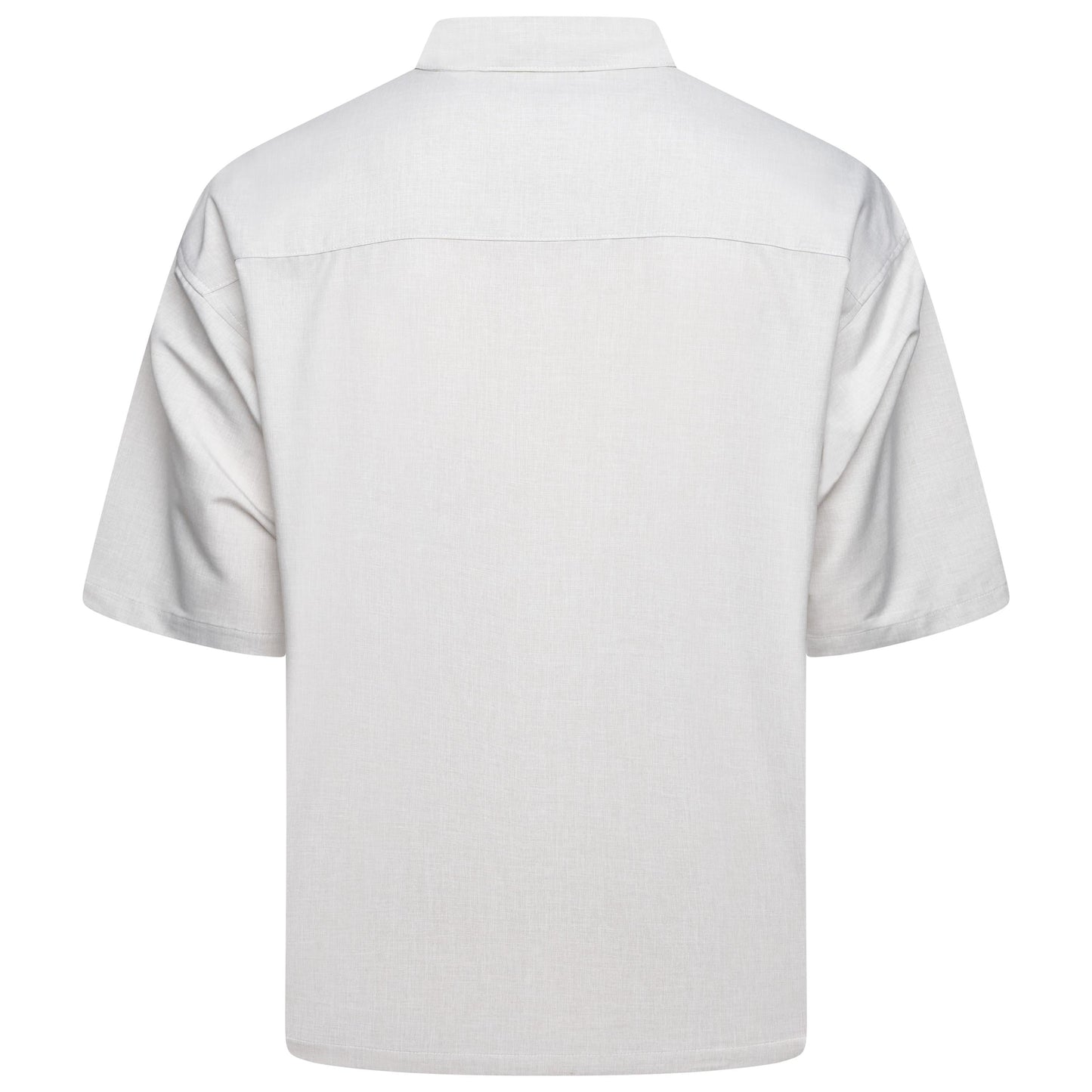 Full Button Open Collar Summer Shirt