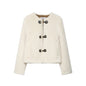 Women's Fashionable Casual Double-Sided Jacket With Rope Knot Buttons