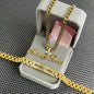 DIY Large Nameplate Engraved Letter Pendant Print on Demand (POD)