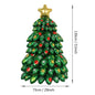 Cartoon Christmas Tree Aluminum Balloon Column