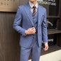 Spring And Summer Professional Casual Men's Three-piece Suit Jacket