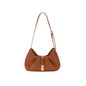 Simple Solid Color Shoulder Small Square Bag Fashion Baguette