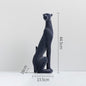 Luxury Leopard Resin Sculpture | Premium Home Decor Statue for Living Room & Office