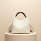 Women's Fashionable Temperament Top Layer Cowhide Leather Crossbody Bag