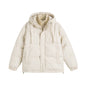 Winter Fake Two-piece Cotton-padded Coat For Men And Women Loose Cotton Jacket