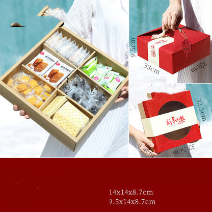 New Year's Day Dried Fruit Nut Gift Box