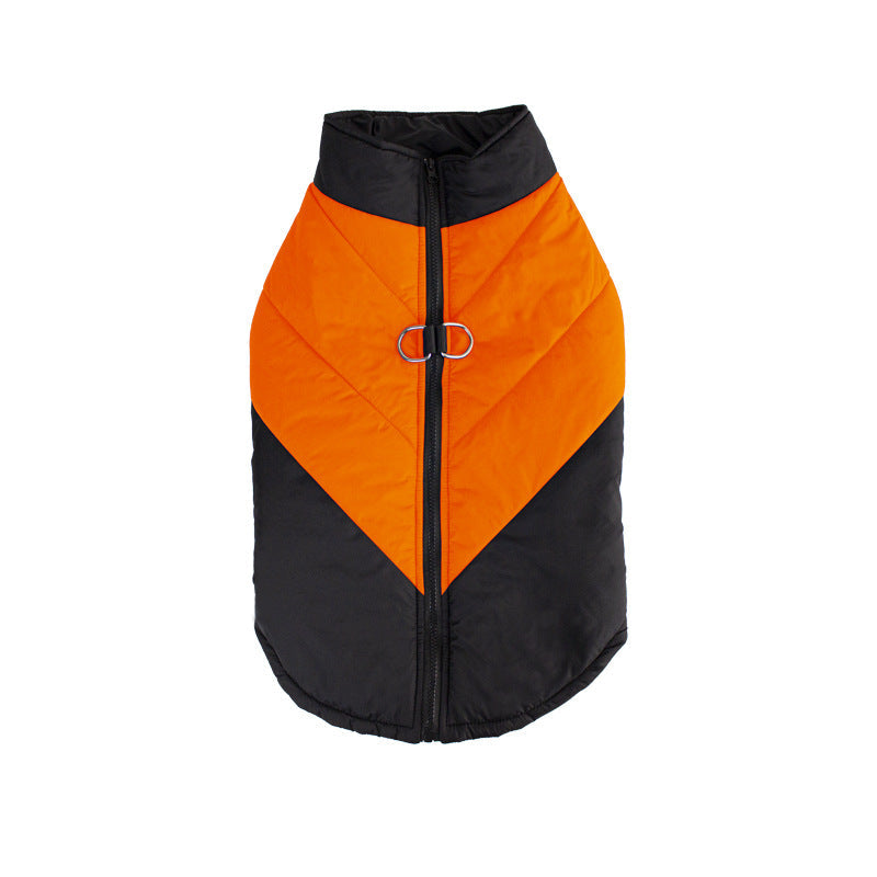 Cross-border Hot Sale Pet Clothing Thickened Warm Dog Cotton Vest Autumn And Winter Pet Dog Clothes In Stock Wholesale