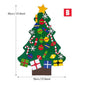 Felt Christmas Tree Or Snowman Holiday Decoration, Perfect For Homes, Classrooms, Offices, And Party Venues, Versatile Seasonal Decor, Festive Wall Art, Christmas Decorations, Best For Christmas, Ch
