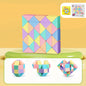 Snake Twist Cube Stress Relief Educational Toys Children Gifts Magic Snake Ruler Puzzle Folding Educational