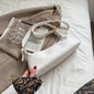 Simple Solid Color One-shoulder Messenger Women's Bag