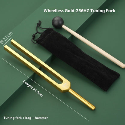 128 Hz Tuning Fork Set Weighted Bio-Acoustic Tuning Fork For Healing Chakra,Sound Therapy,Reliever Stress