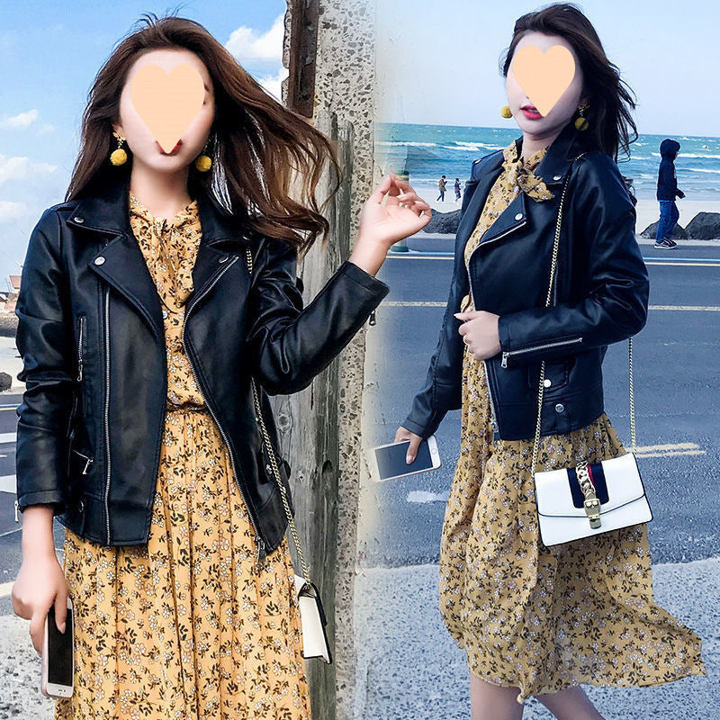 Baseball All Match Leather Jacket