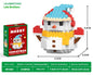 Christmas Day Series Snowman Assembly Blocks