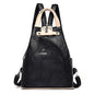 Women Leather Backpacks Zipper Female Chest Bag Travel Back Pack Ladies Bagpack Mochilas School Bags for Teenage Girls Sac a Dos