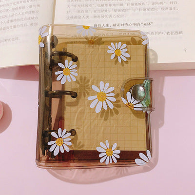 Kawaii Mini 3 Hole Daisy Notebook Planner Organizer Binder