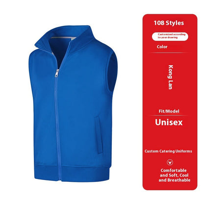 Vest Overalls Printing Net Coffee Catering Supermarket Volunteers