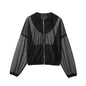 Spring New Women's Casual Loose Design Long-sleeved Jacket Coat