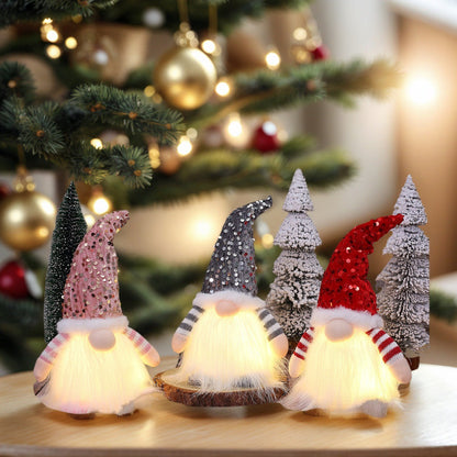 Christmas Decorations With Lights Princess Doll Christmas Gift Decoration