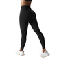 Seamless Nude Feel Yoga Pants – High Waist, Adjustable Drawstring