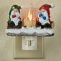 Ghost & Bonfire Night Lamp - Creative Resin Flickering LED Light with 7 Designs
